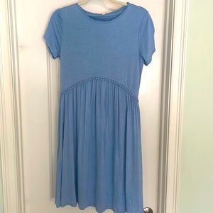 Blue Maternity dress